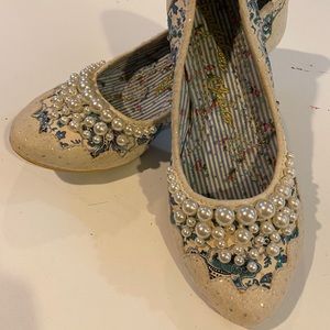 Irregular Choice Pearly Girly Heels